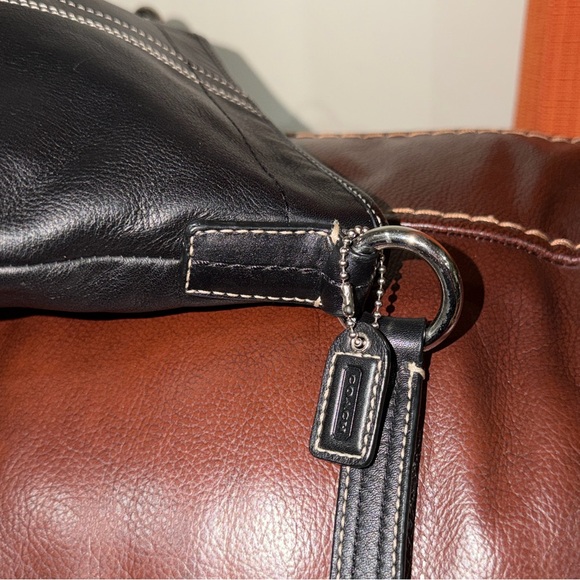 ‼️Vintage Coach Soho Black Leather Crossbody Bag - Picture 5 of 14